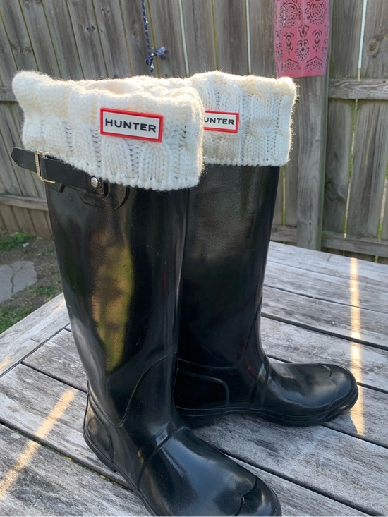 Hunter Shoes - Hunter Original Tall Wellington Gloss Boots w/ Liner - 10